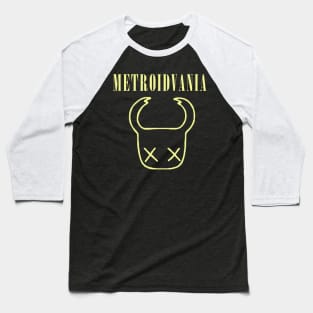 Metroidvania Baseball T-Shirt